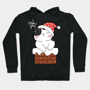 Christmas cat Hoodie